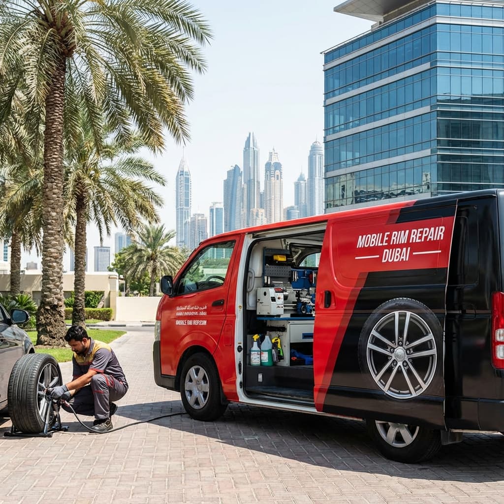 Mobile Rim Repair Service Near Me in Dubai