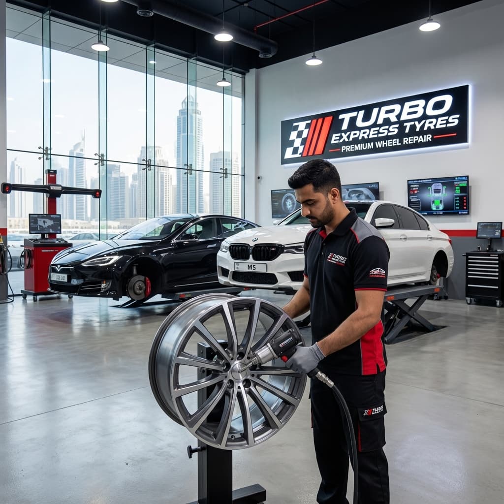 Tesla Rim Repair Dubai