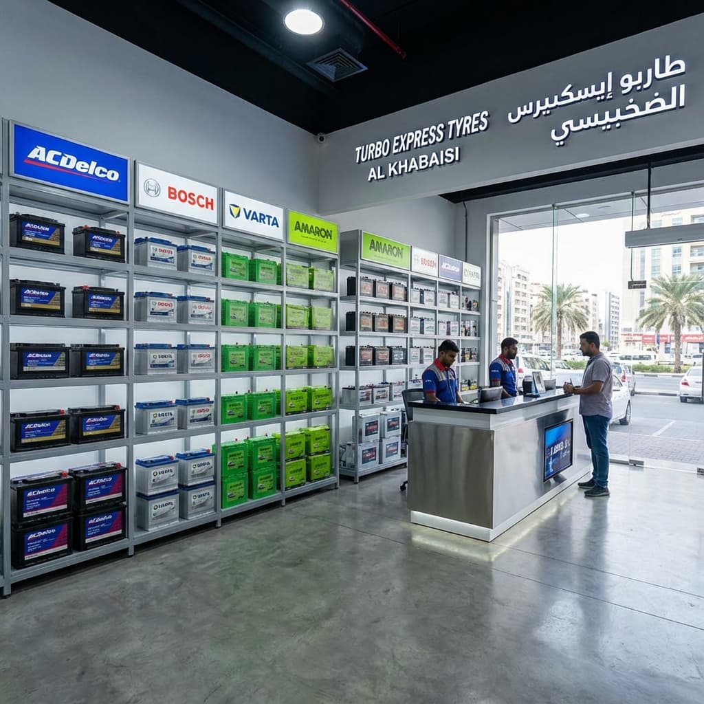 Car Battery Shop Dubai