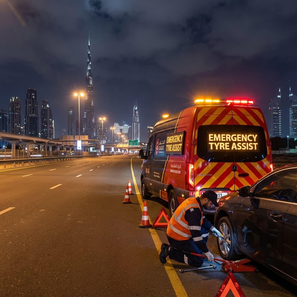 Emergency Tire Shop Near Me Dubai