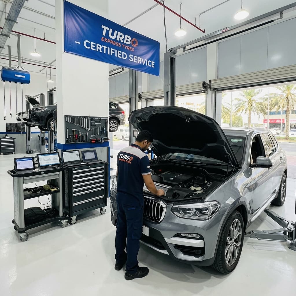 Tyre Replacement at Home Near Me