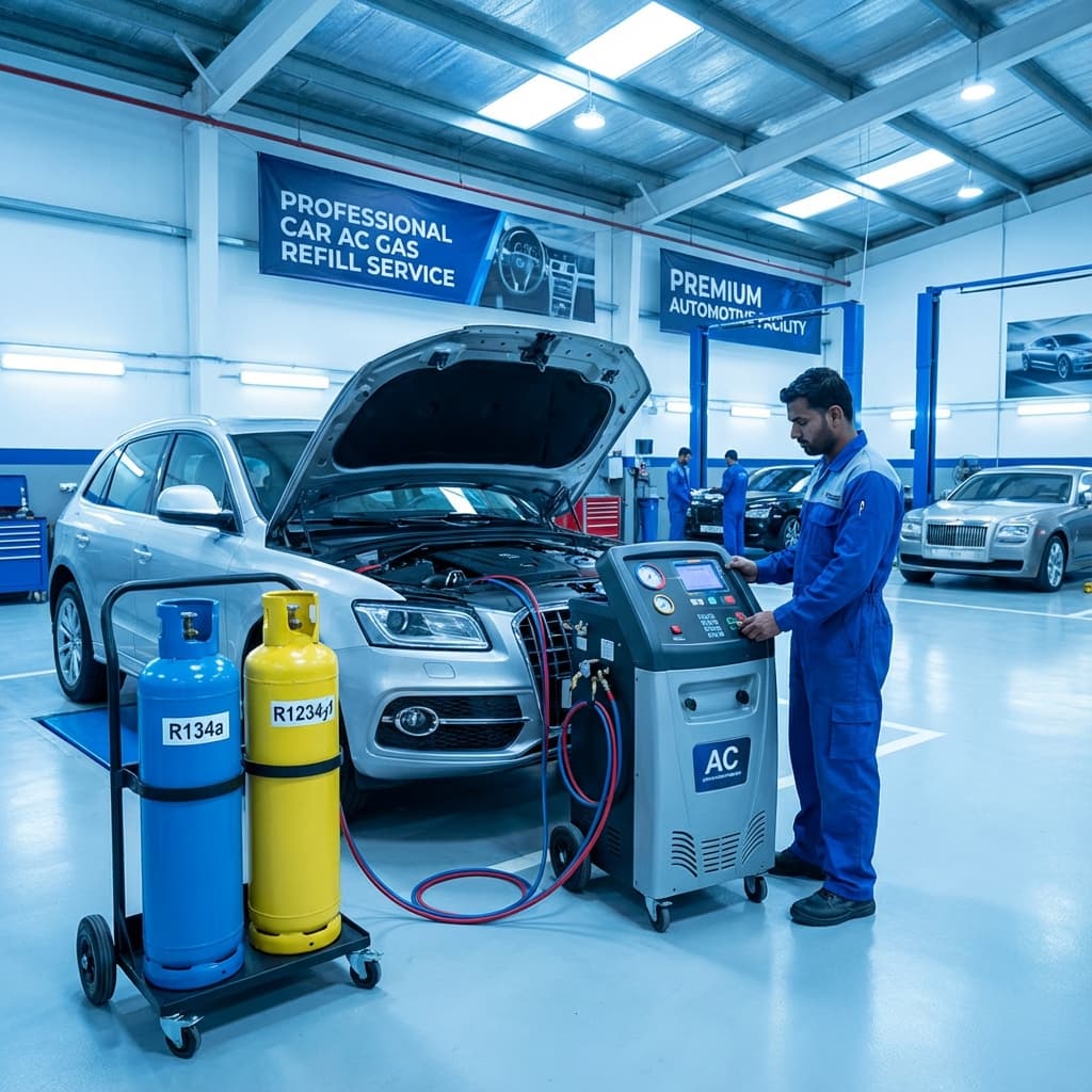 Car AC Gas Refill & Regas