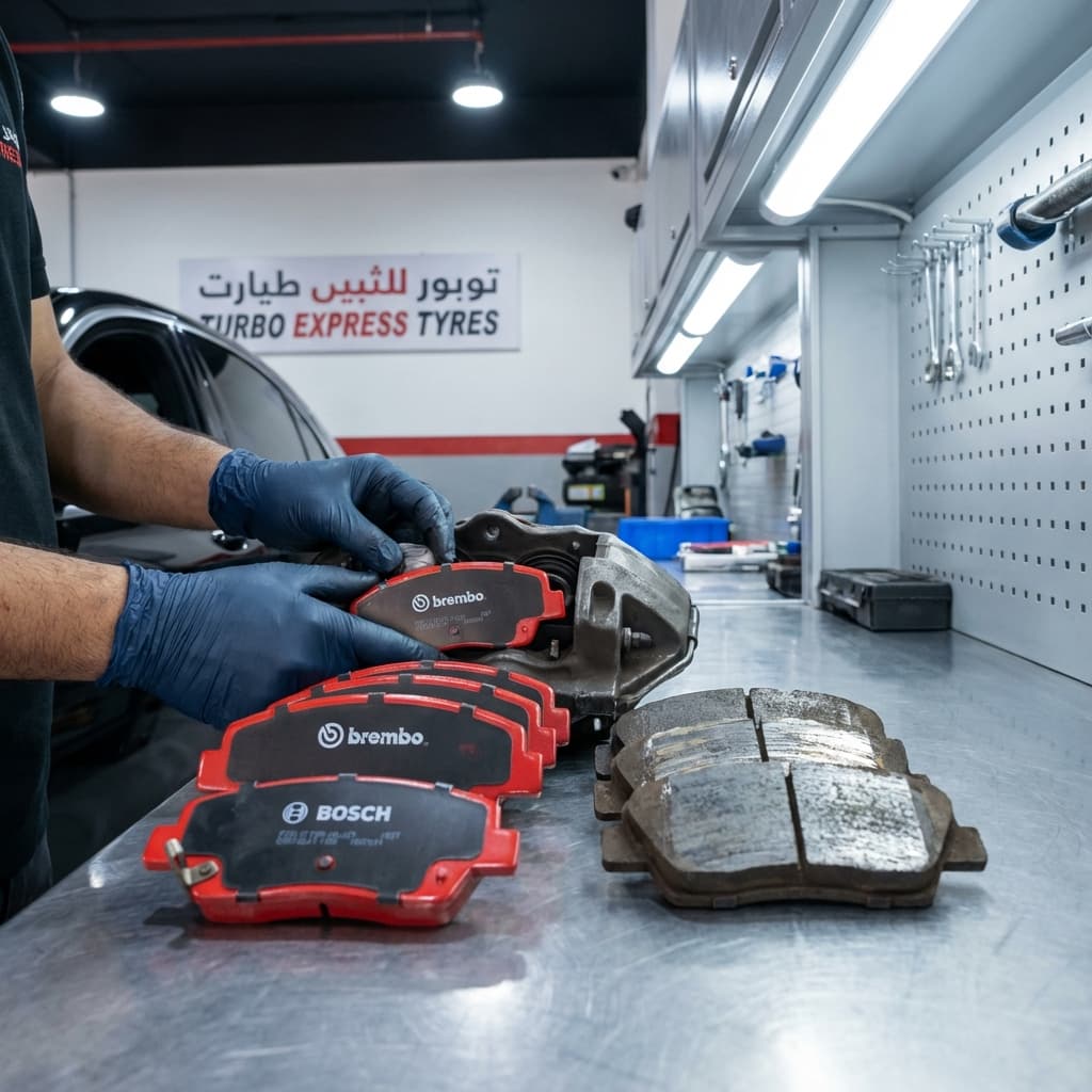 Brake Pads Front Replacement Dubai